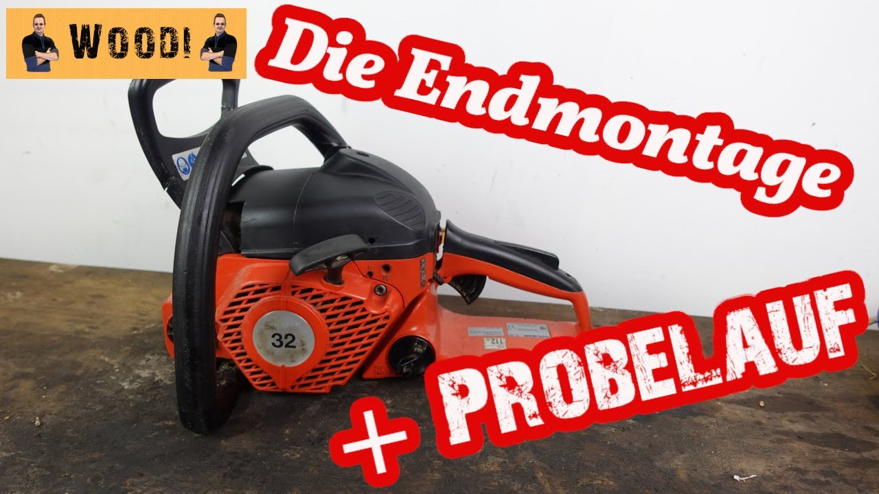 Dolmar PS 32 Endmontage mit Probelauf Teil 4 - Motorsäge reparieren