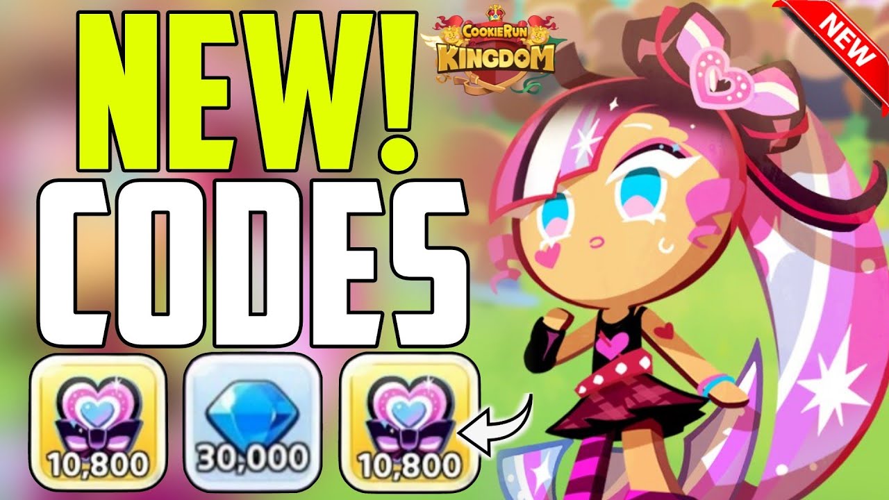 All New !! COOKIE RUN KINGDOM COUPON CODES 2023 - COOKIE RUN KINGDOM CODES