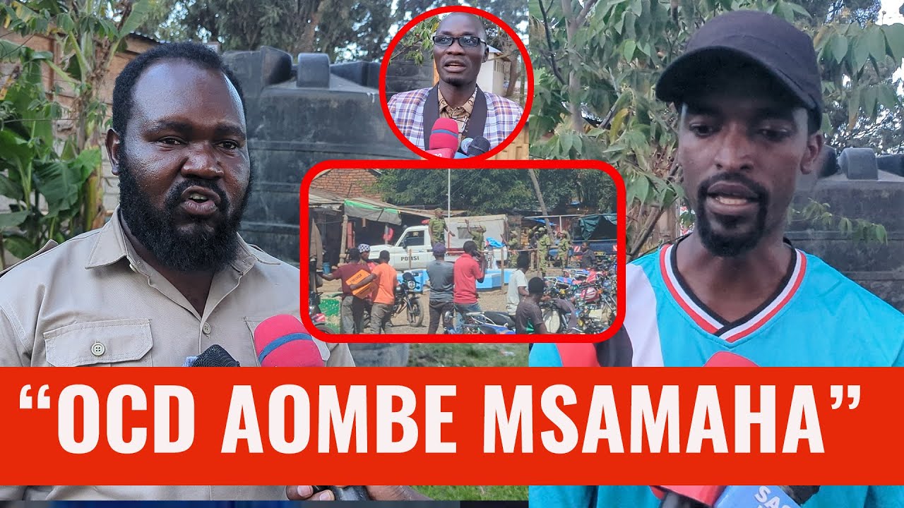 OCD AOMBE MSAMAHA KWA KUSHUSHA BENDERA YETU, VINGINEVYO TUTAMPELEKA MAHAKAMANI-CHADEMA MBEYA