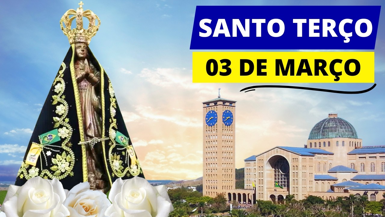 Santo Terço de Hoje - 03/03/2026 | Mistérios Dolorosos | Terça-feira