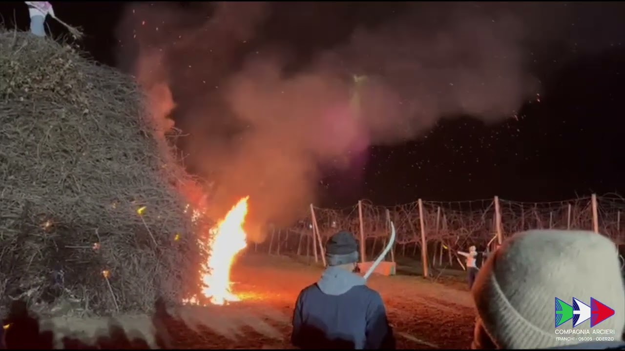Gli Arcieri Franchi accendono il Pan e Vin 2026 a Lutrano