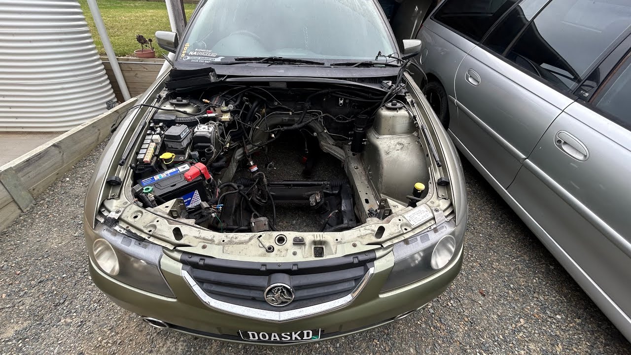 L67 Swap Holden VY Calais Drift Car Pt 1. (& eco swapping a VX)