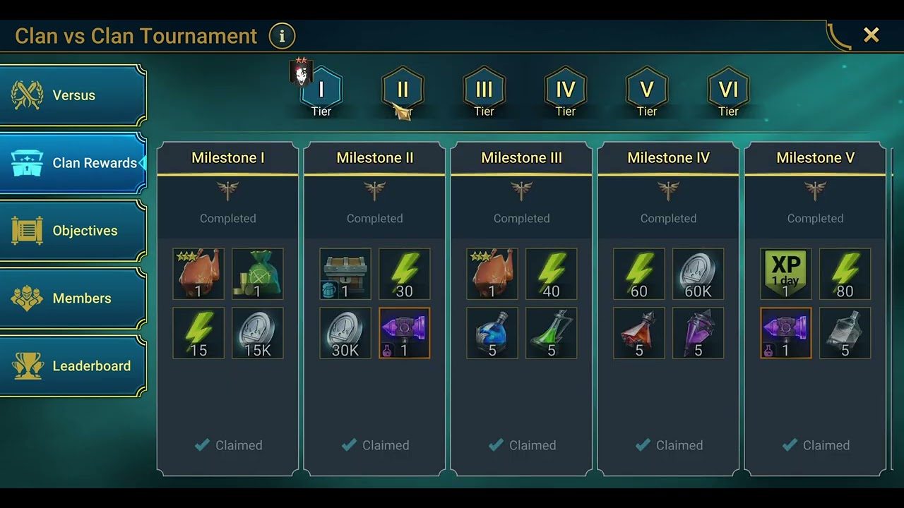 Raid  Shadow Legends how do you get to tier 2 in cvc?   help