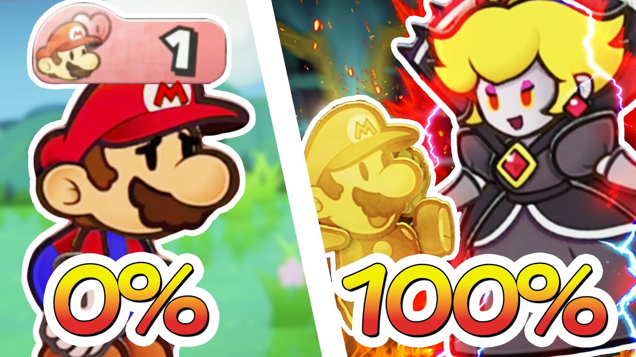 I Played 100% of Paper Mario the Thousand Year Door Remake