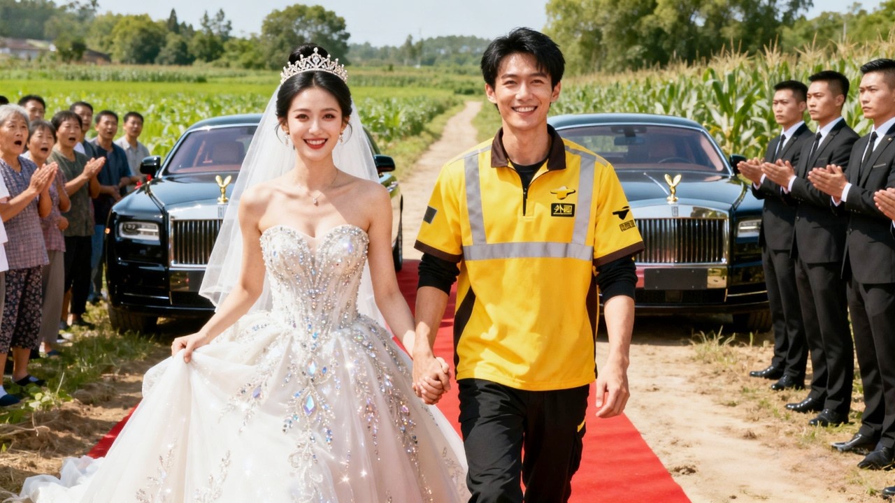 她低嫁快遞員，大家都笑她瘋了，新婚夜才知道他是權力滔天的總裁！