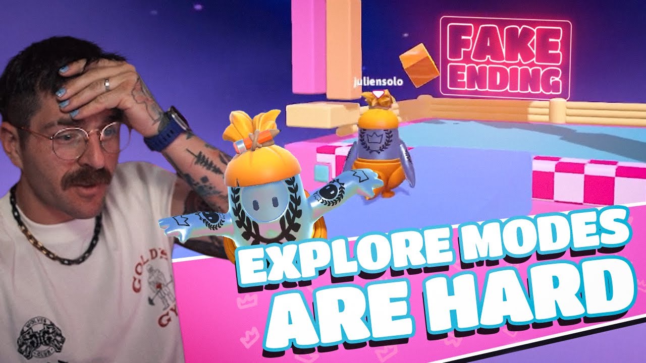 this custom falls guys level nearly broke me