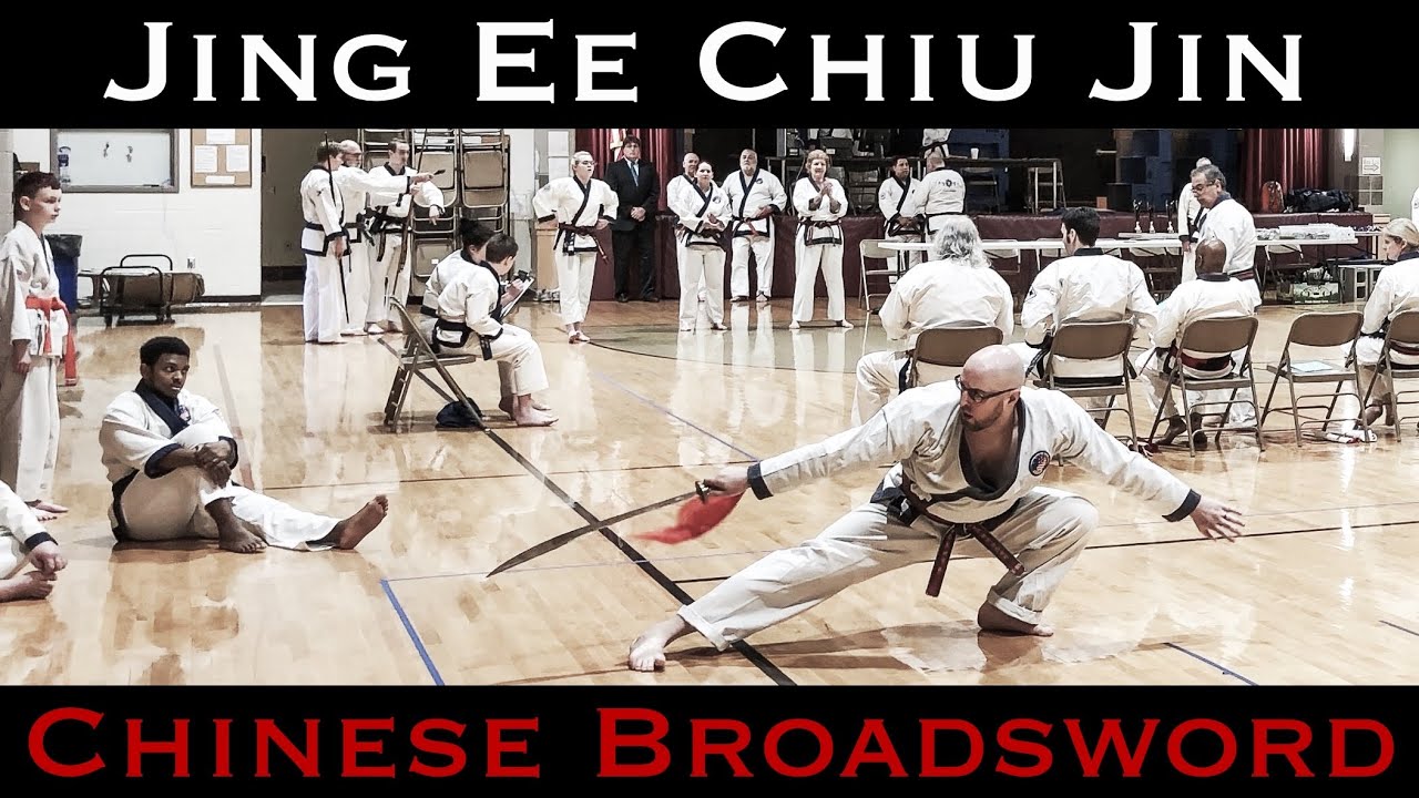 Jing Ee Chiu Jin “Circular Precision” (Single Chinese Broadsword)