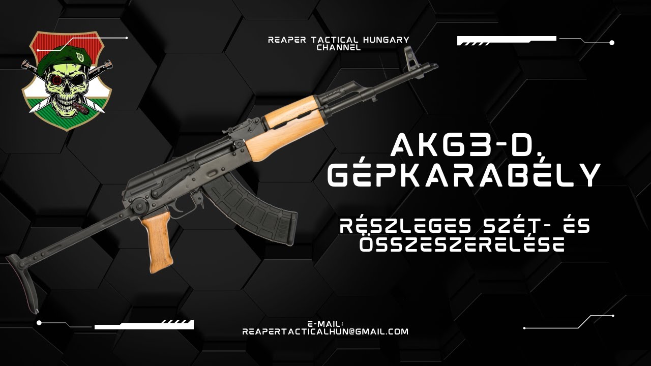AK63D részleges szét- és összeszerelése