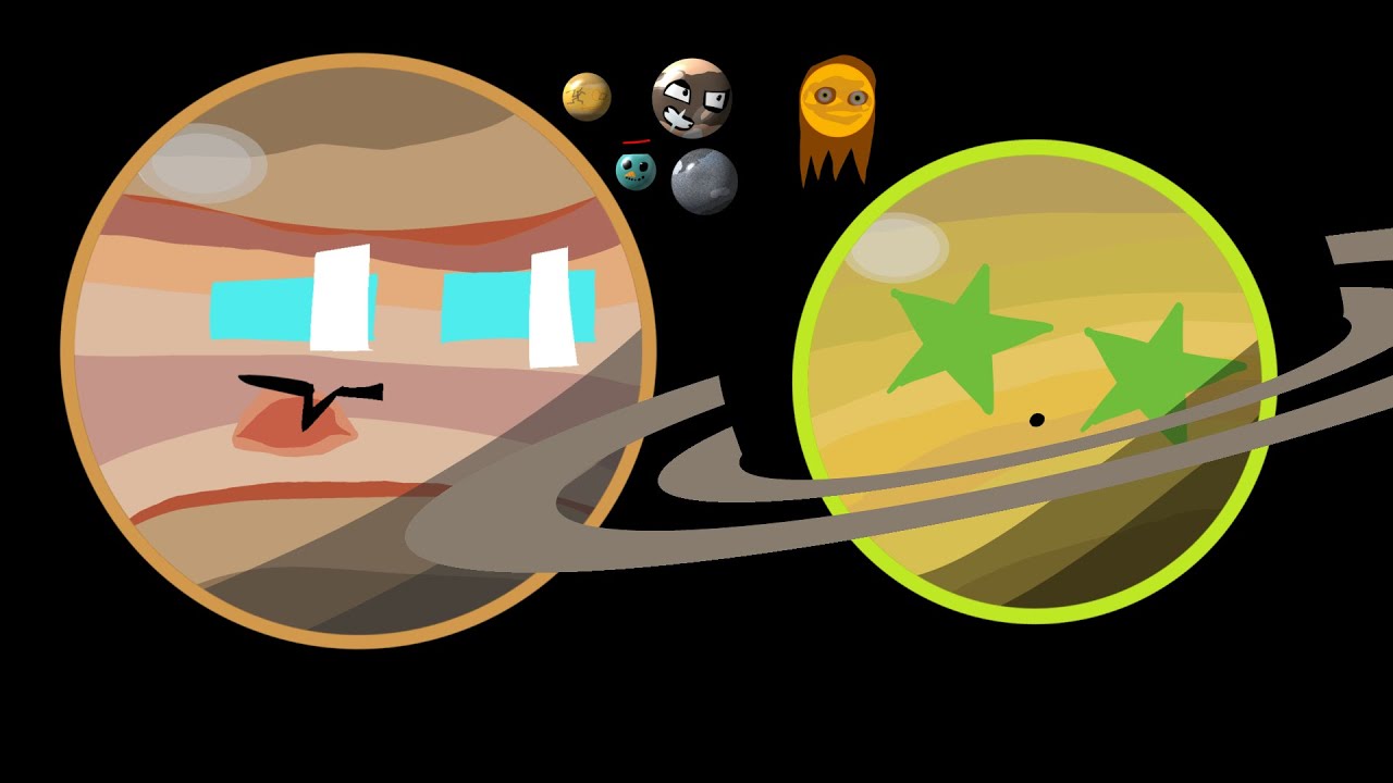 The last real solar system song part 5: Jupiter and Saturn +Moons (@DigitalHourglass)