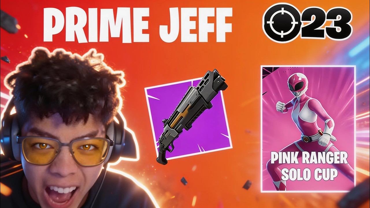 AsianJeff MAX DAMAGE Pumps Everyone in Pink Ranger Solo Cup