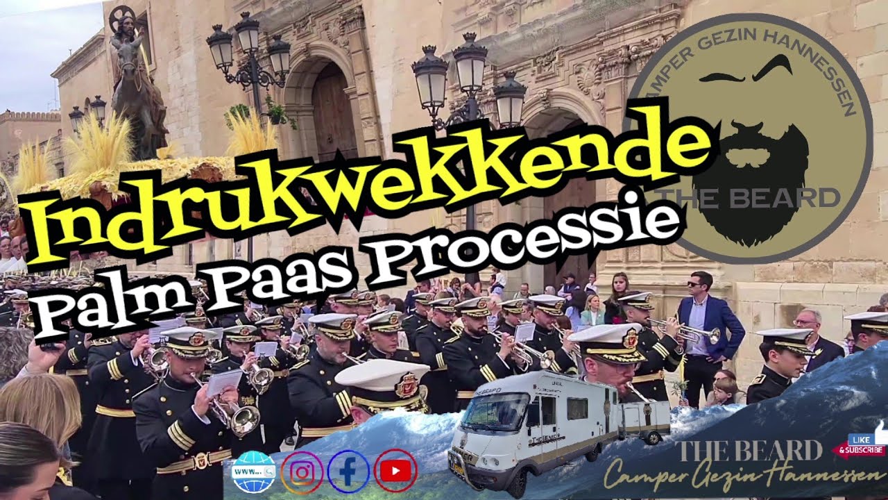#26 DEELNAME THE PASSION | EEN INDRUKWEKKENDE PALM PAAS PROCESSIE IN ELCHE | WONEN IN DE CAMPER
