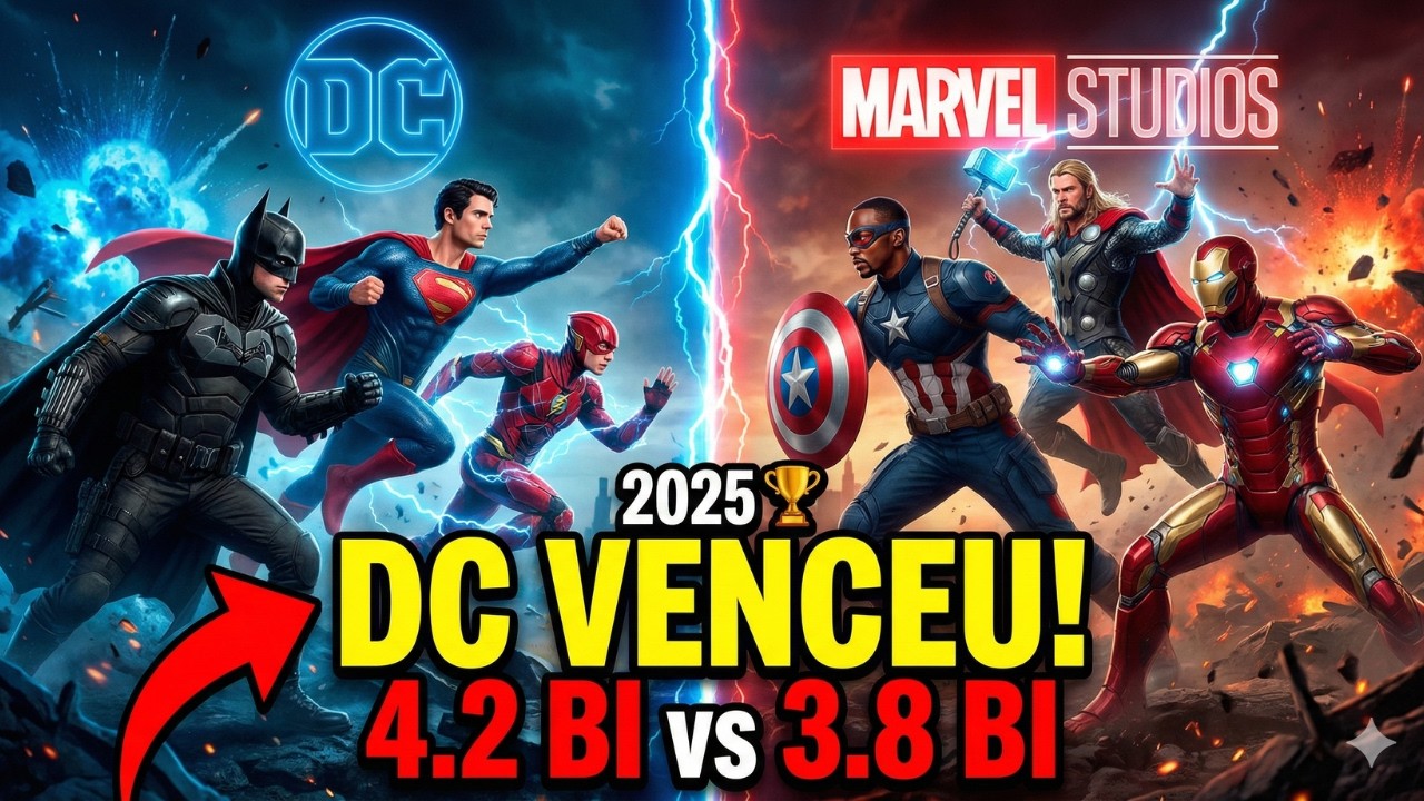 VIRADA ÉPICA: DC Faz 4.2 Bilhões e SUPERA Marvel - Análise Completa!