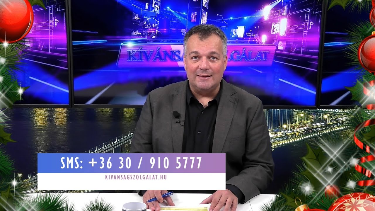 Kívánságszolgálat hétfőn, szerdán és pénteken 14:15-kor!