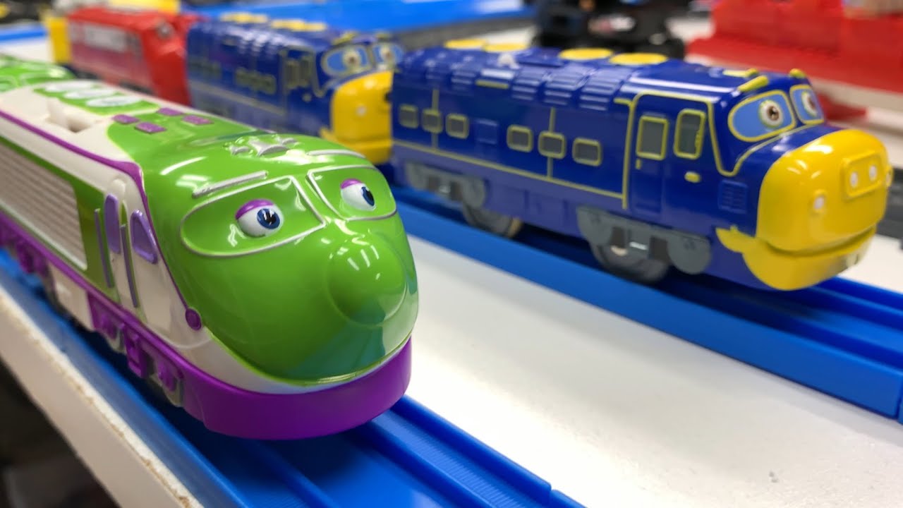 CHUGGINGTON DOUBLE-HEADERS - KOKO & WILSON Takara Tomy Plarail Trains