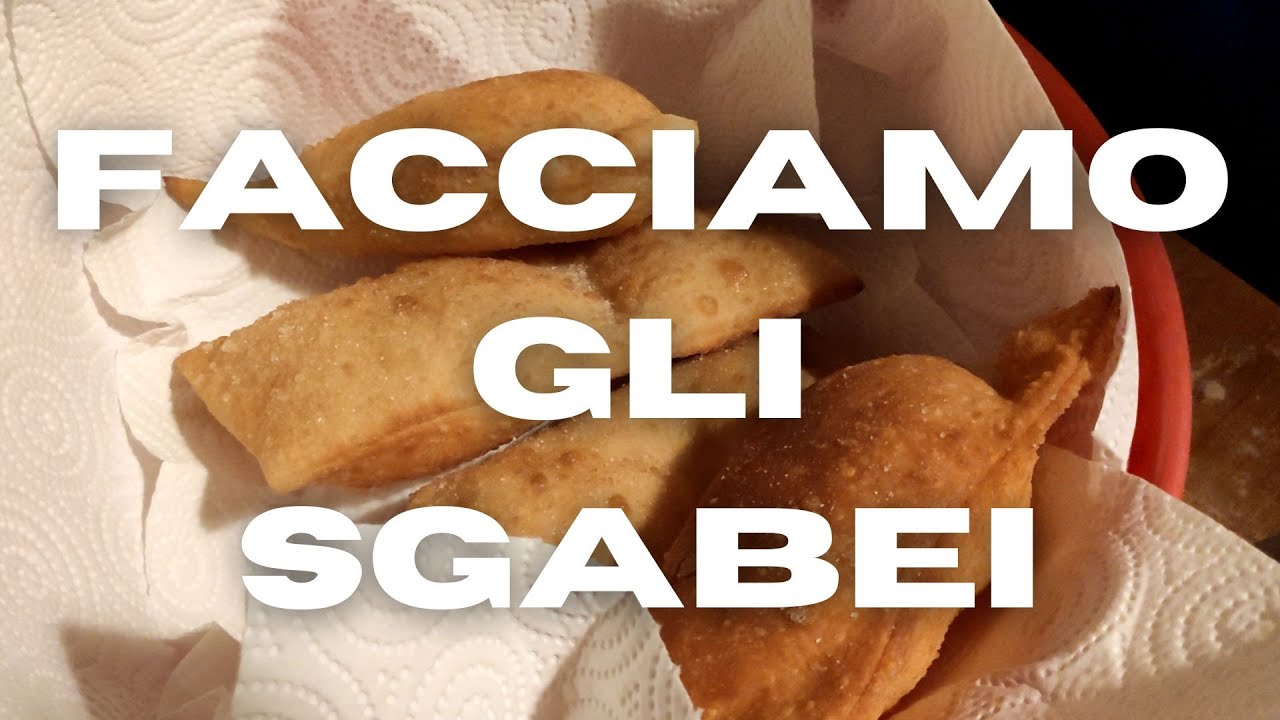 FACCIAMO GLI SGABEI | Ricetta della Lunigiana