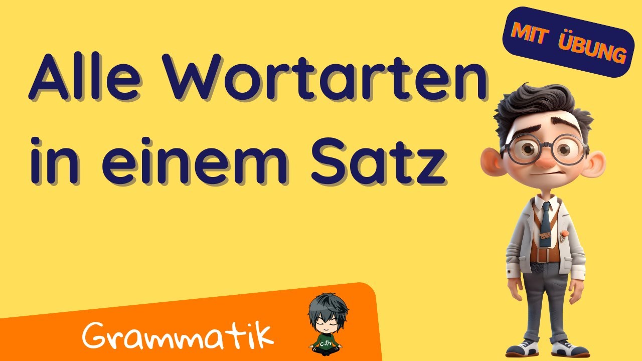 Alle 9 Wortarten ✅ auf einen Blick