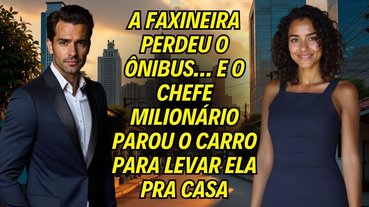 A Faxineira Perdeu O Ônibus… E O Chefe Milionário Parou O Carro Para Levar Ela Pra Casa