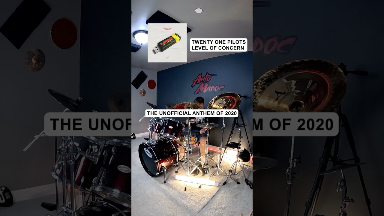 The Unofficial Anthem Of 2020 #prodrummer #drums #creativdrums #drumcover #drumnotation #drummer