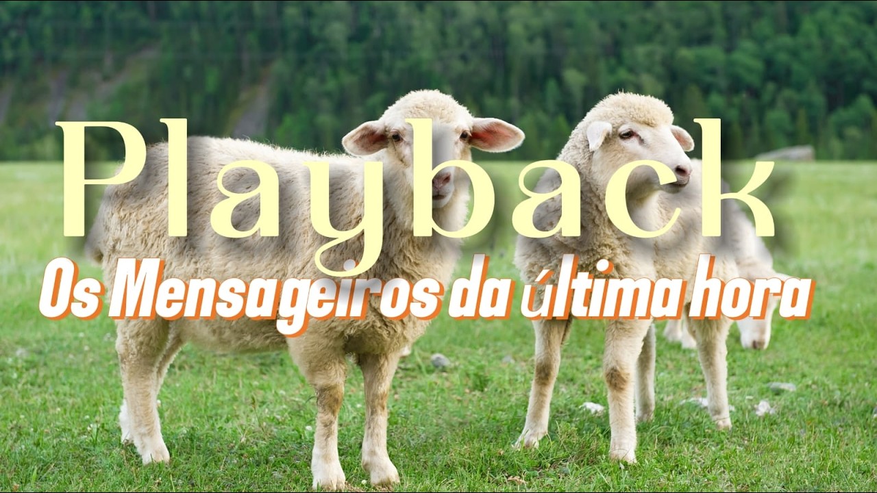 Playback com Letra  Os Mensageiros da Última Hora Voltei