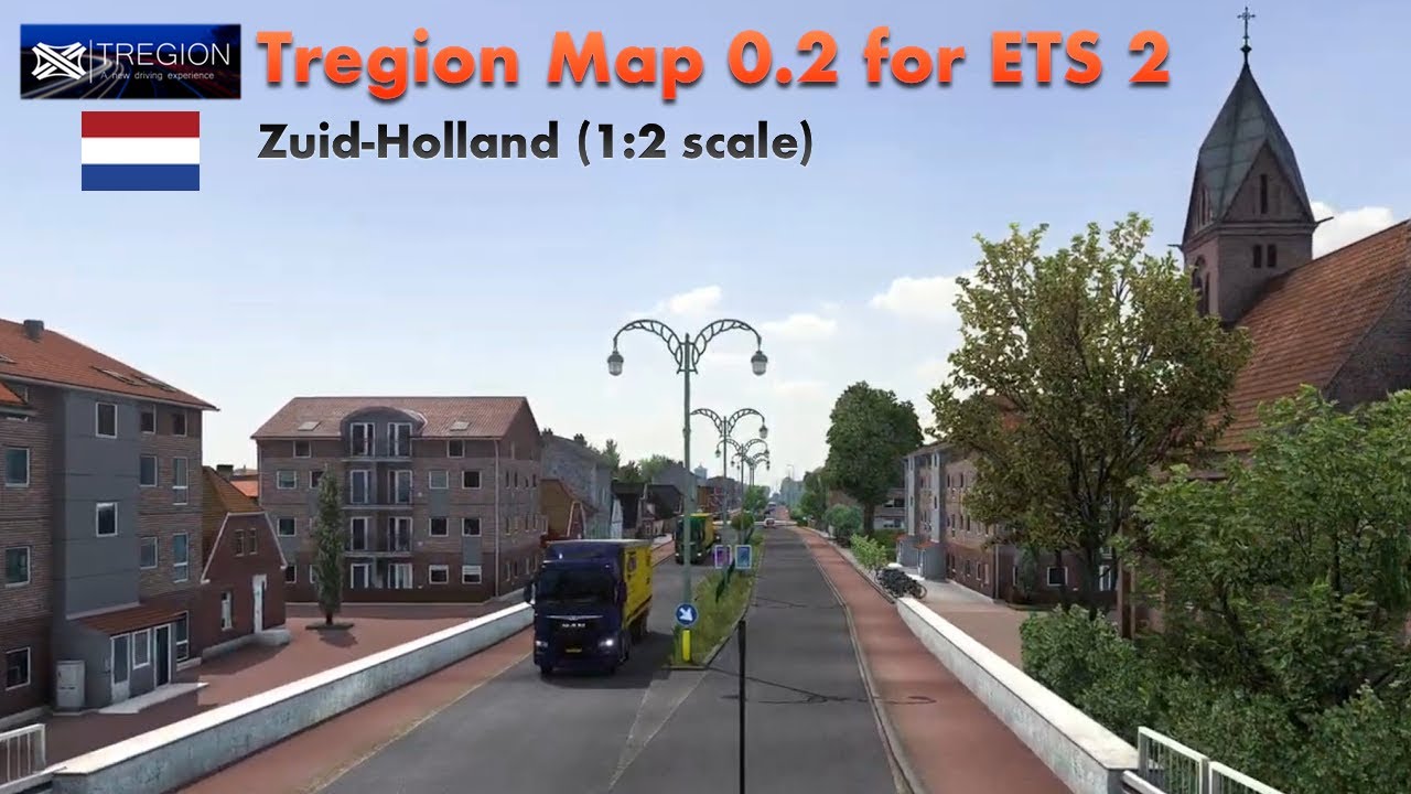[ABANDONED] TREGION MAP | Zuid-Holland | Euro Truck Simulator 2 1.39