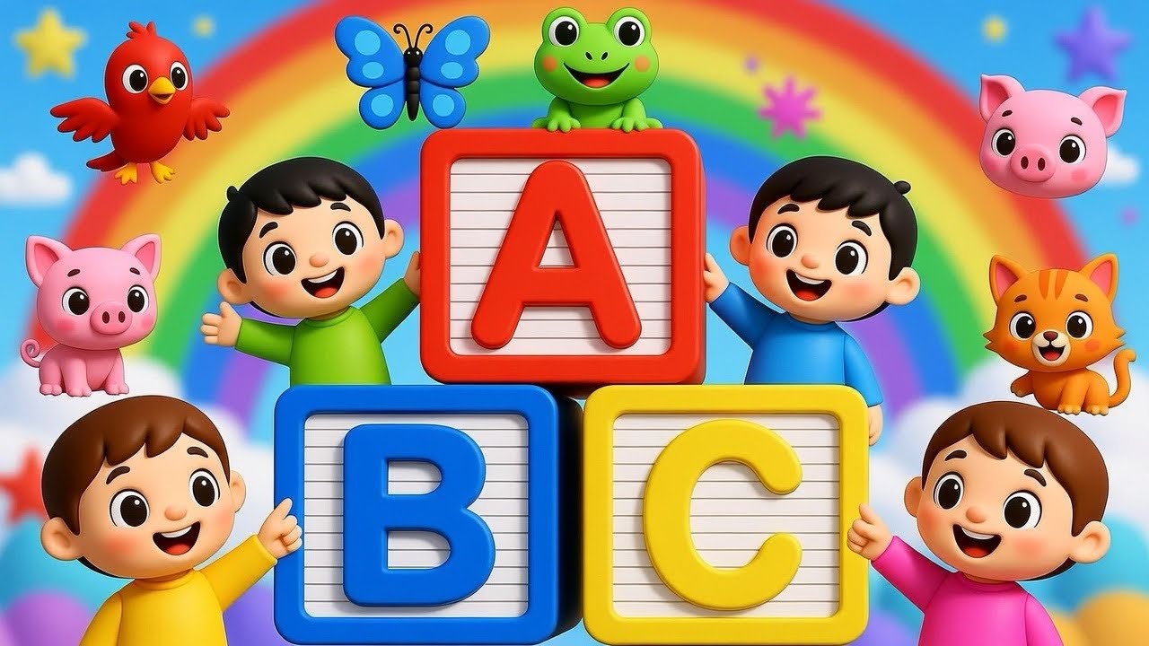ABC Alphabet Song Learn ABC A to Z | Alphabet Song for Kids | Nursery RhymesLaila Fun Nursery Rhymes