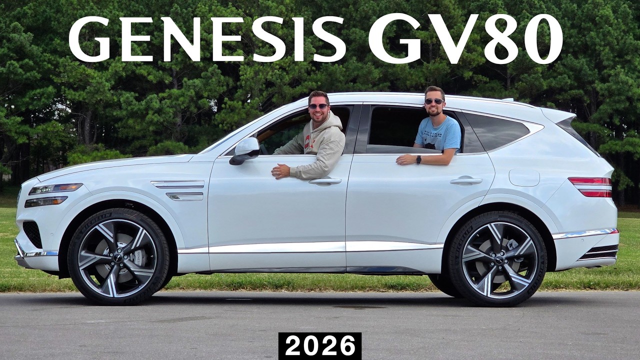 2026 Genesis GV80 -- More Changes than Meets the Eye for 2026! (New Trim & 3rd Row)
