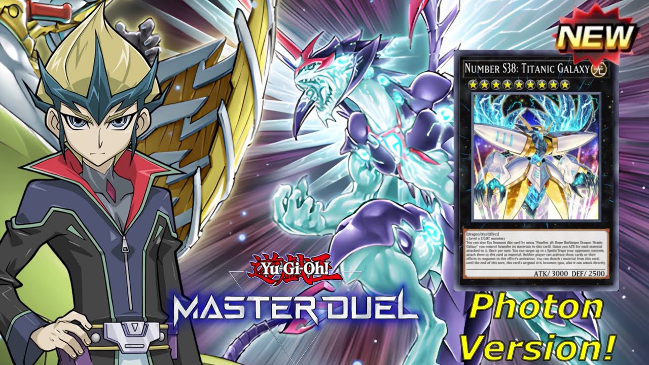 NEW GALAXY BOSS! Galaxy Photon Deck with Number S38 Titanic Galaxy! - Post Battle of Destiny!