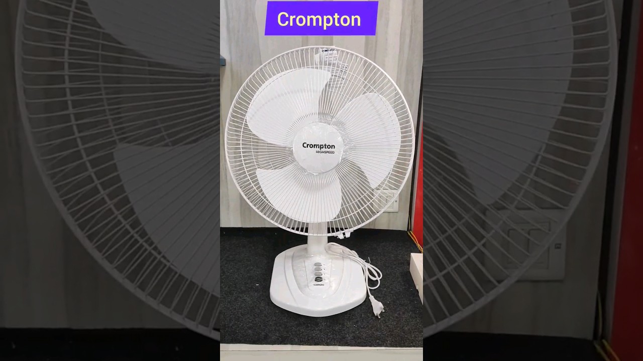 best👌high speed table fan Crompton #shorts #cromptonfan #electric
