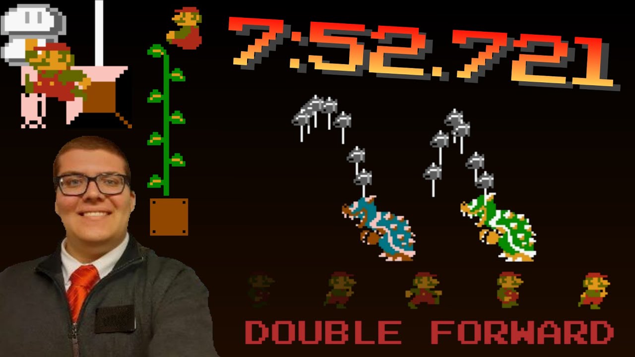 Super Mario Bros.: The Lost Levels Any% 8-4 Speedrun in 7:52.721 (without loads) *FWR*