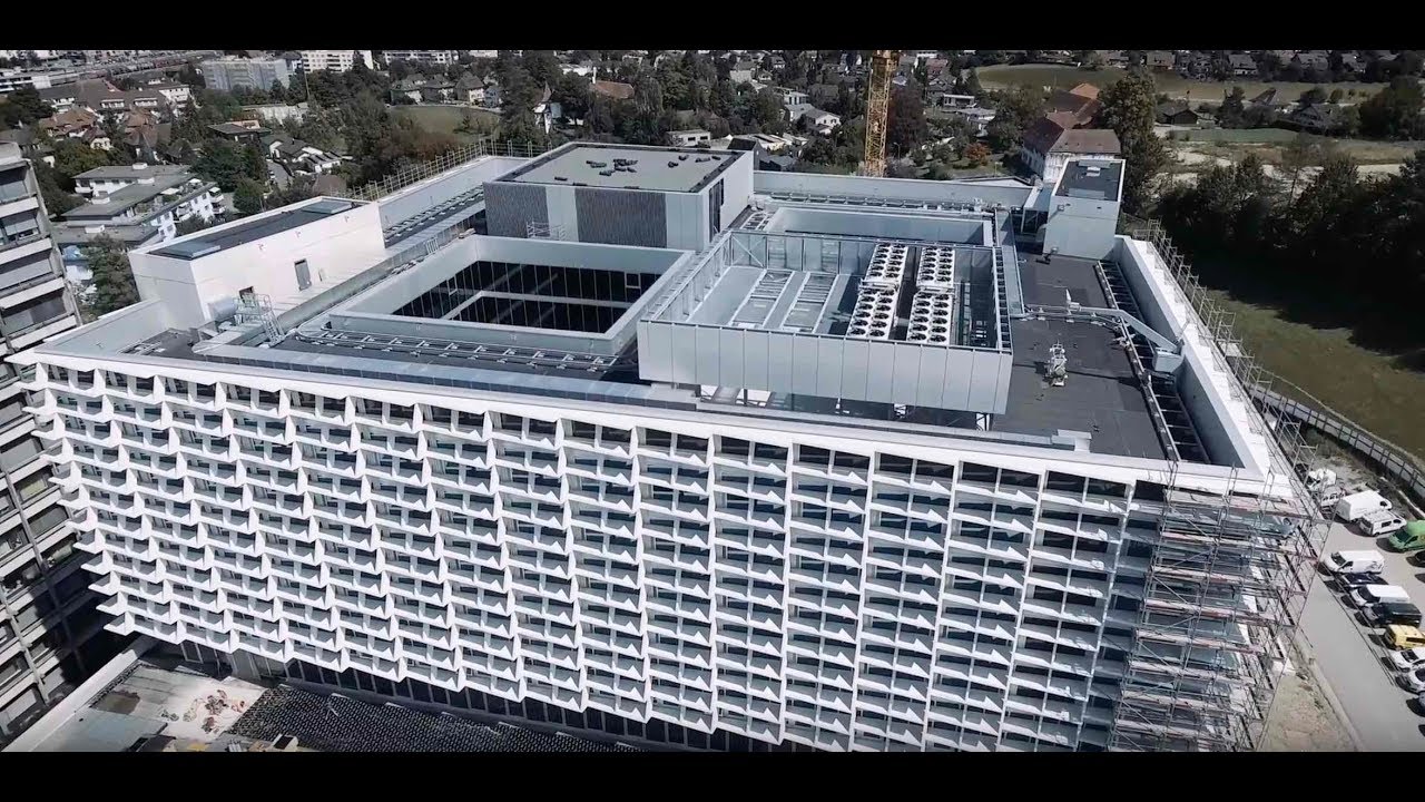 Neubau Bürgerspital Solothurn - Zwischenstand August 2018