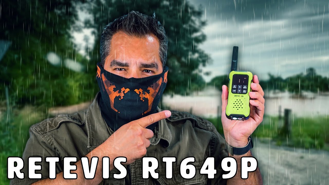 Retevis RT649P 📱 Wasserdichtes Notfall Funkger&auml;t