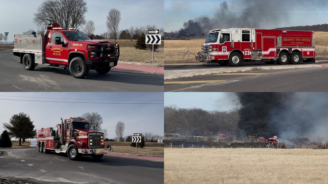 Somerset, VA Brush Fire - ON SCENE
