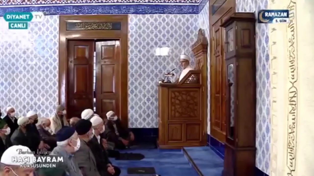 Burhan İşliyen ile Hacı Bayram Kürsüsünden 