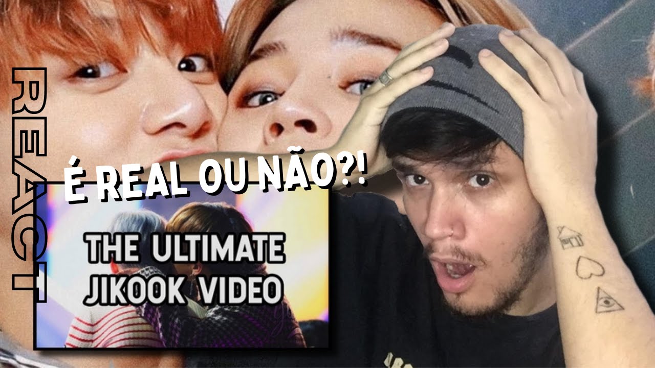 Reagindo a JIKOOK (BTS): THE ULTIMATE  JIKOOK VIDEO (ANÁLISE COMPLETA JIKOOK)