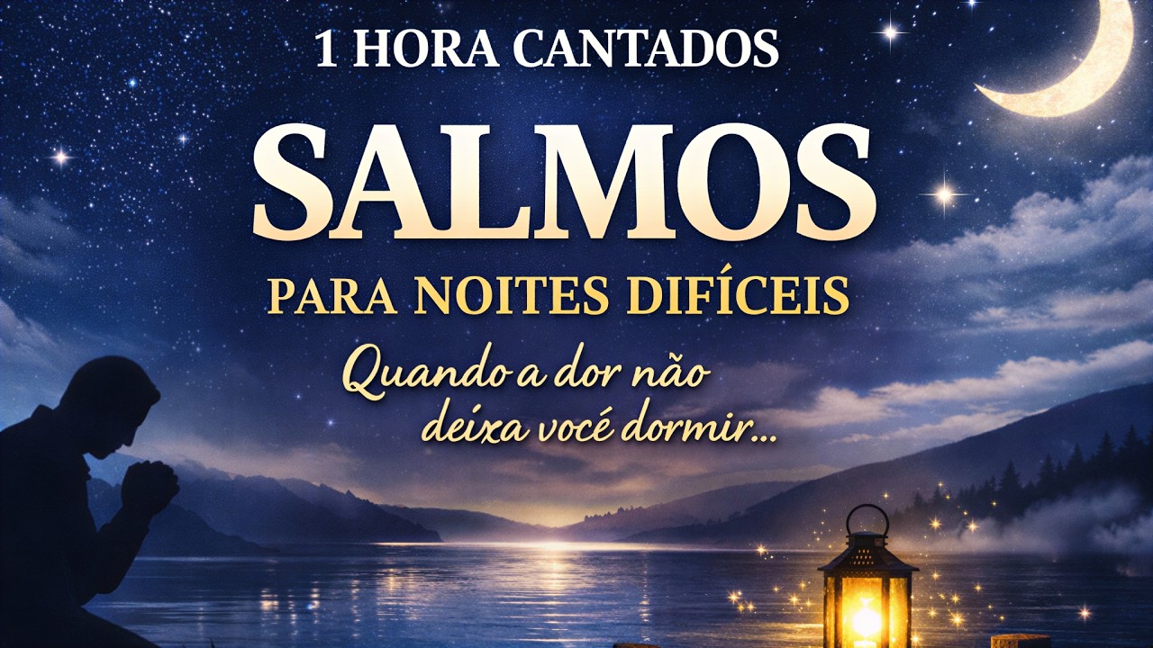 Enquanto você dorme, Deus continua cuidando de tudo. 🎧Playlist do Céu Louvores que tocam o coração.