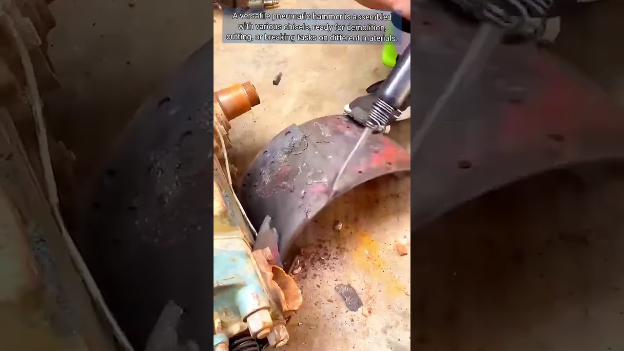 Pneumatic Hammer and Chisel System