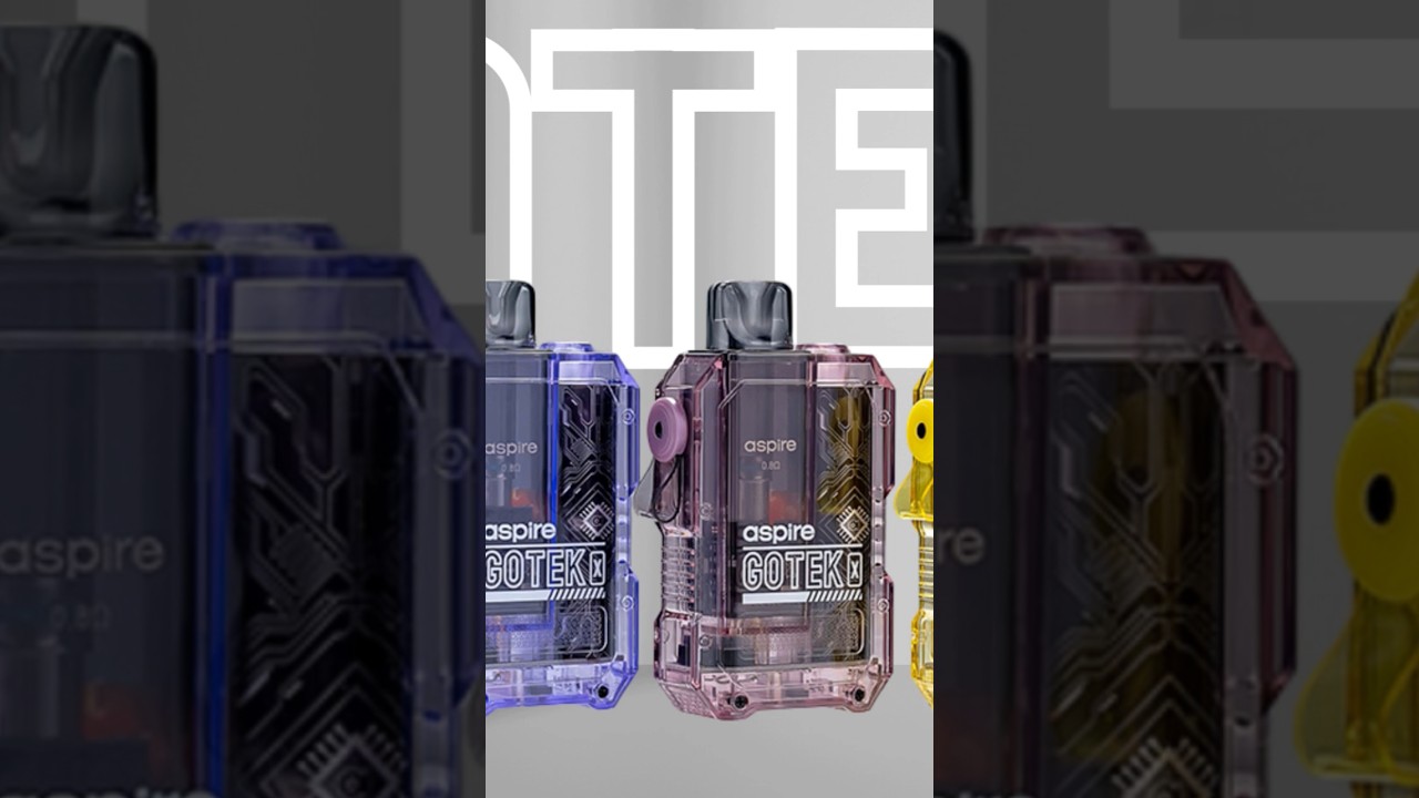 Khui hộp ASPIRE GOTEK X m&agrave;u mới. Trải nghiệm c&ugrave;ng Pod24h