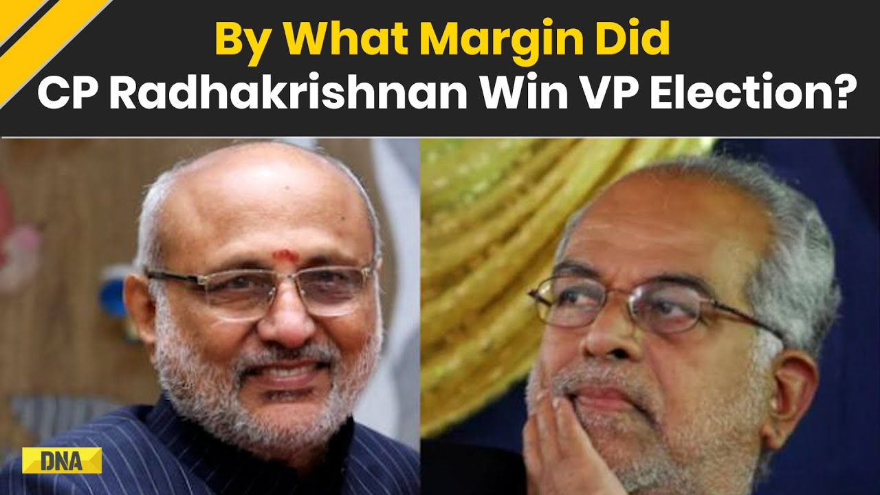 Vice President Election Result: By What Margin Did CP Radhakrishnan Defeat B Sudershan Reddy