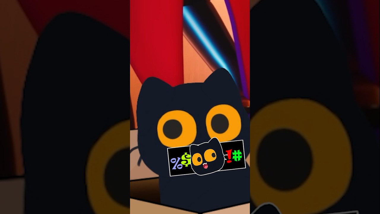 My editor won't let me say bad words! #vtuber #cat #reaction