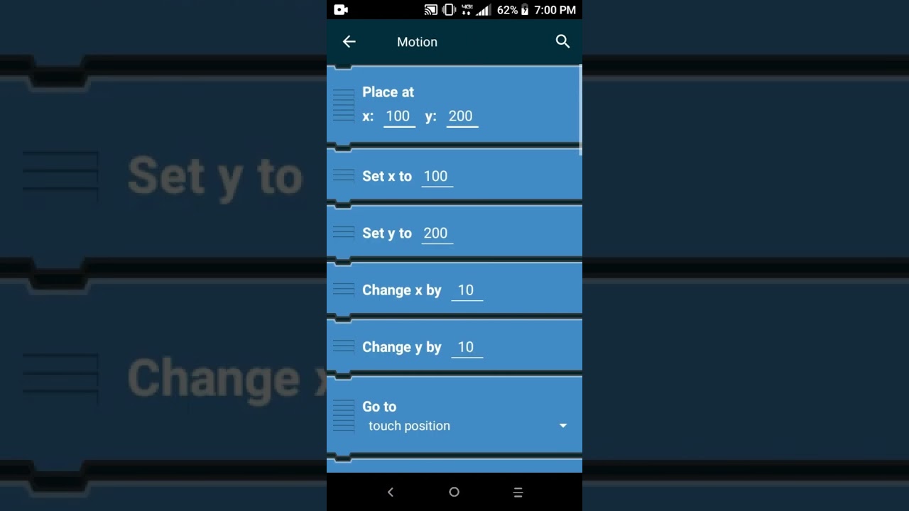 how to make a test Jumpscare on pocket code