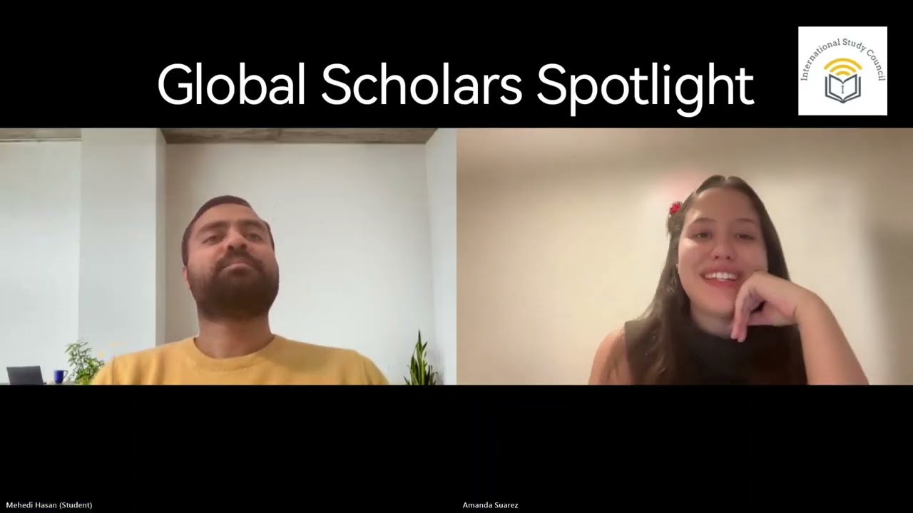 Success Story of Amanda Suarez | Erasmus Mundus Scholar | Global Scholar Spotlight | ISC - 2025