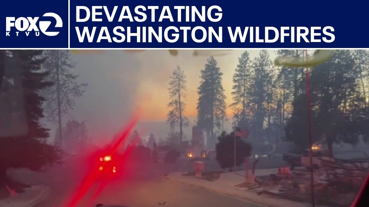 Разрушительные пожары в Вашингтоне | West Coast Wrap