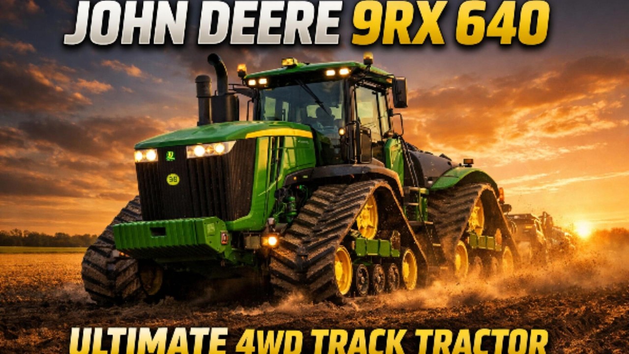 John Deere 9RX 640 Review | World’s Most Powerful Tractor