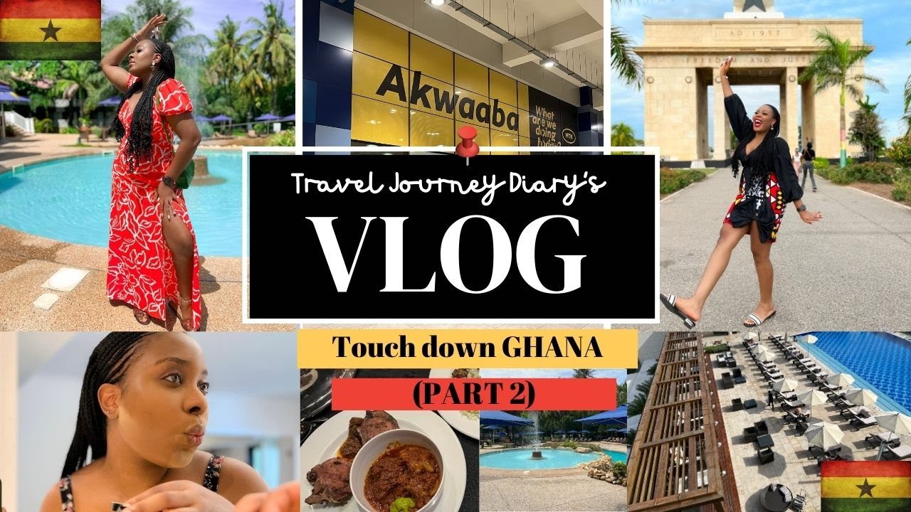 MY DREAM VACATION TO GHANA (DAY 2 VLOG)/ #ACCRA #ACTIVITIIES #LABADIBEACHHOTEL  #travelvlog