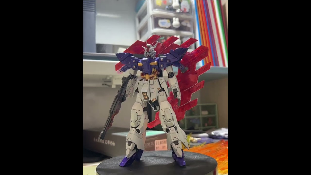 HG Moon Gundam #gundam #gunpla #gunplacustom #gunplabuilder #shorts #moongundam #gundamseed