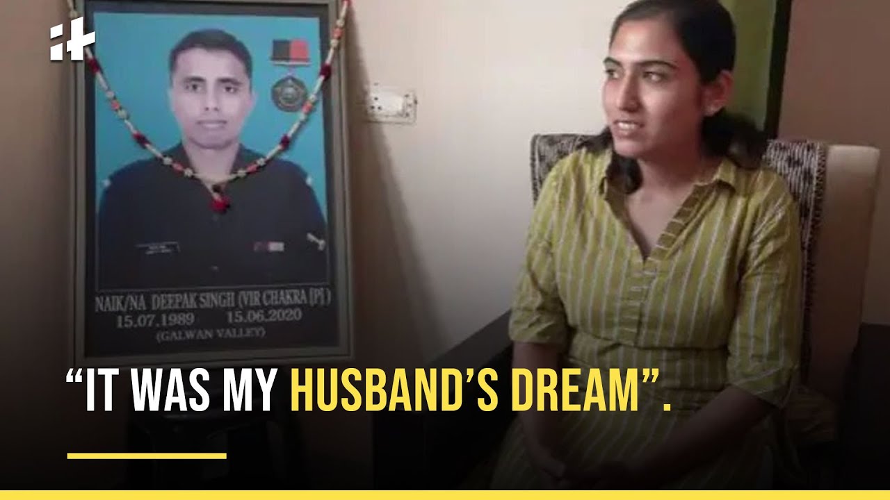 Rekha Singh, Wife Of Lance Naik Deepak Singh Has Become A Lieutenant