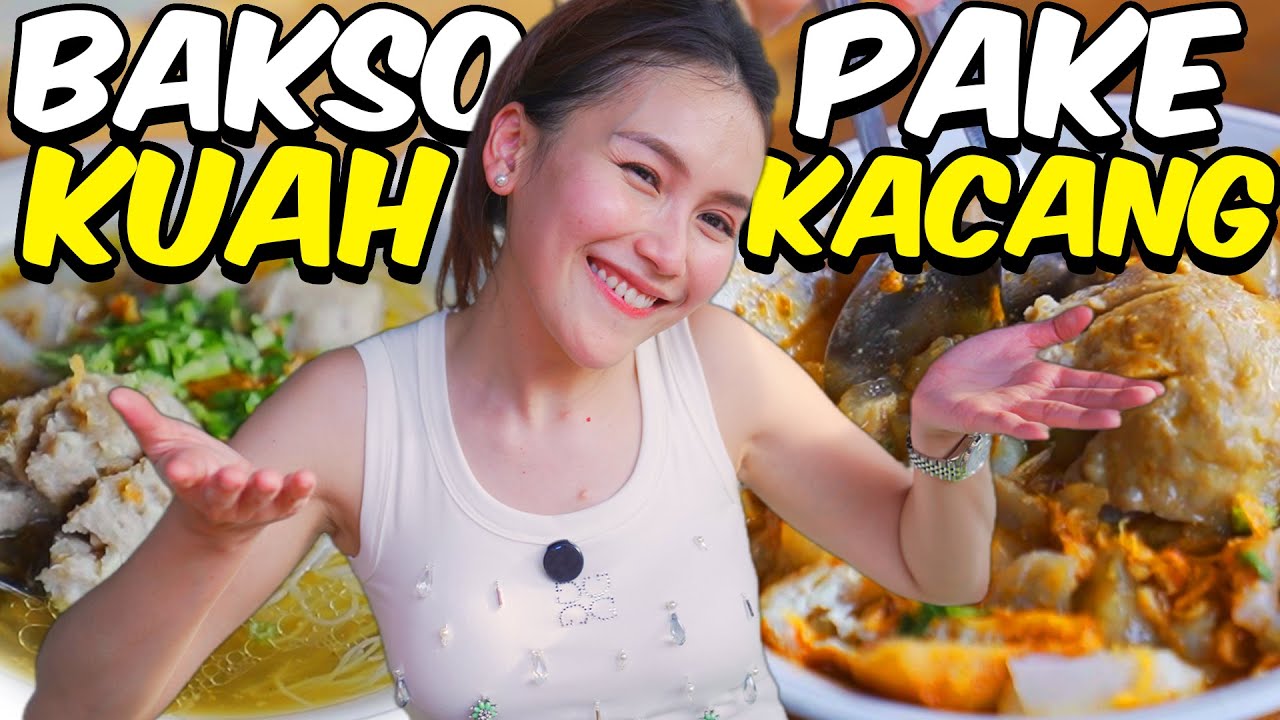AYU TING TING BINGUNG BAKSO PAKE KUAH KACANG??!!