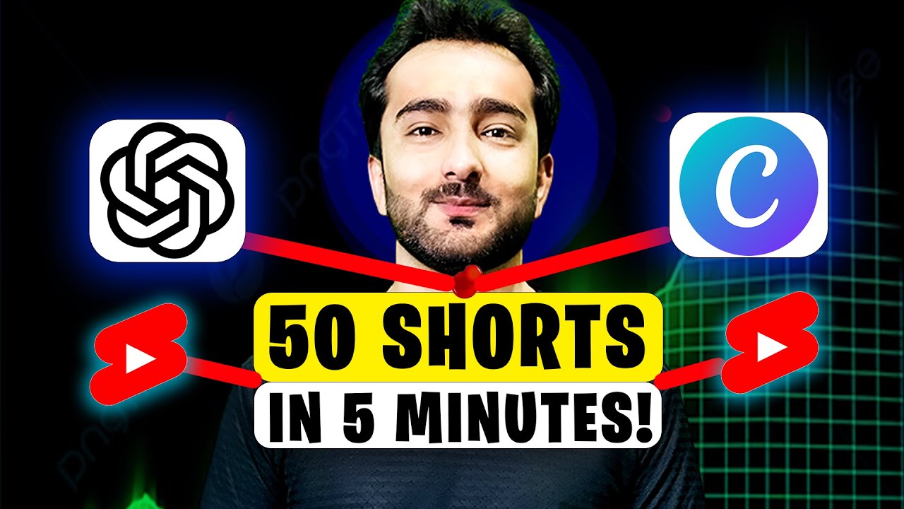 How to Create Viral Motivational YouTube Shorts Using Canva and Chatgpt🔥