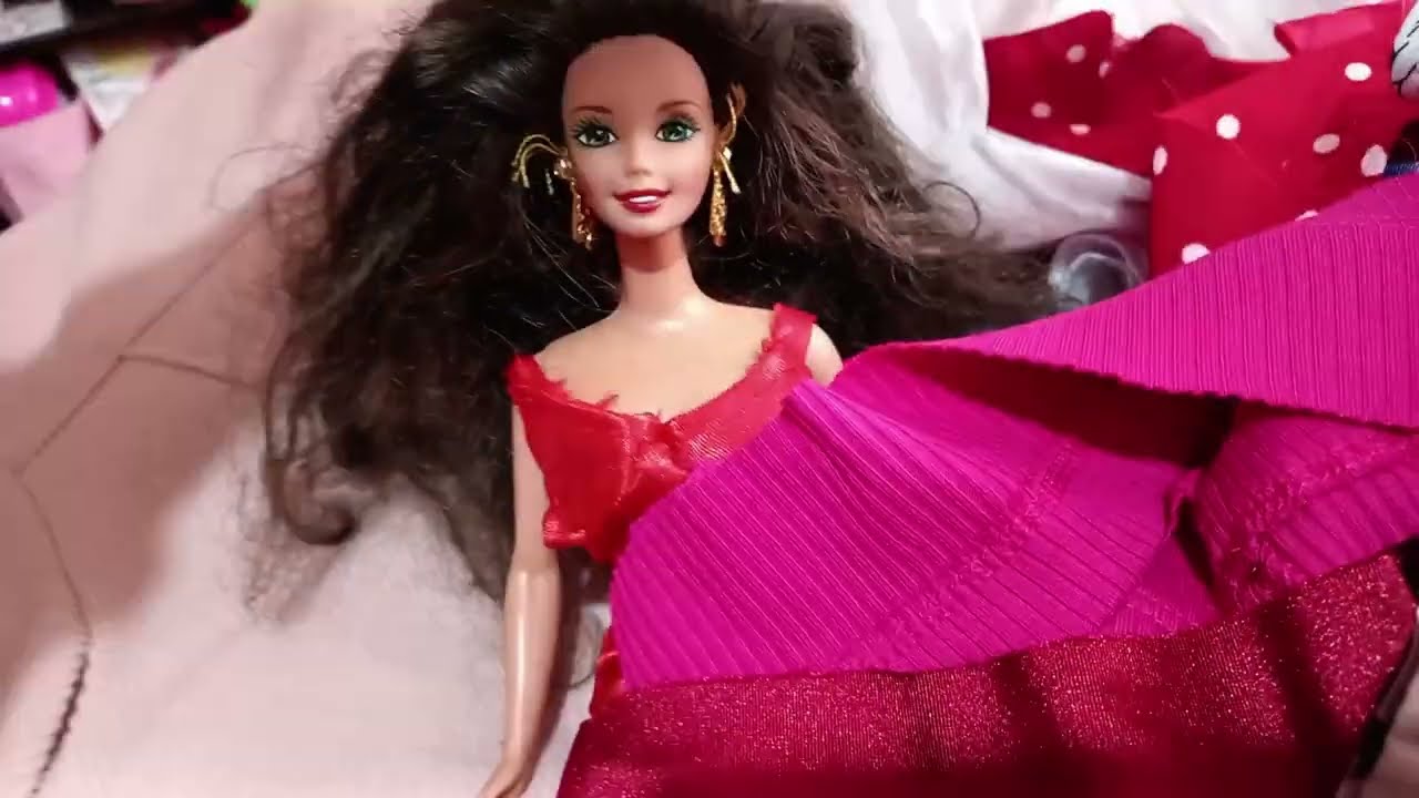 Unboxing de telas para Barbie #limaperu #barbie #barbieetsy #etsy 