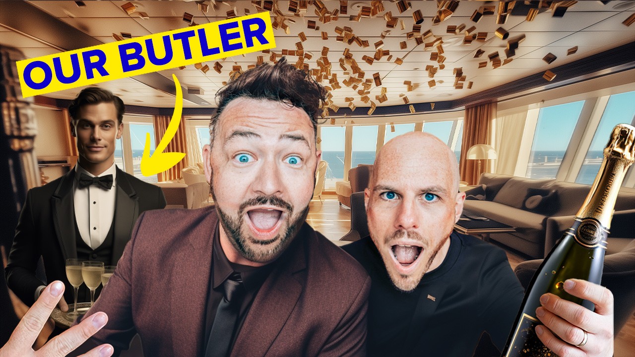 We Went FIRST CLASS In a HUGE Cruise Ship Suite: You Will Be SHOCKED!